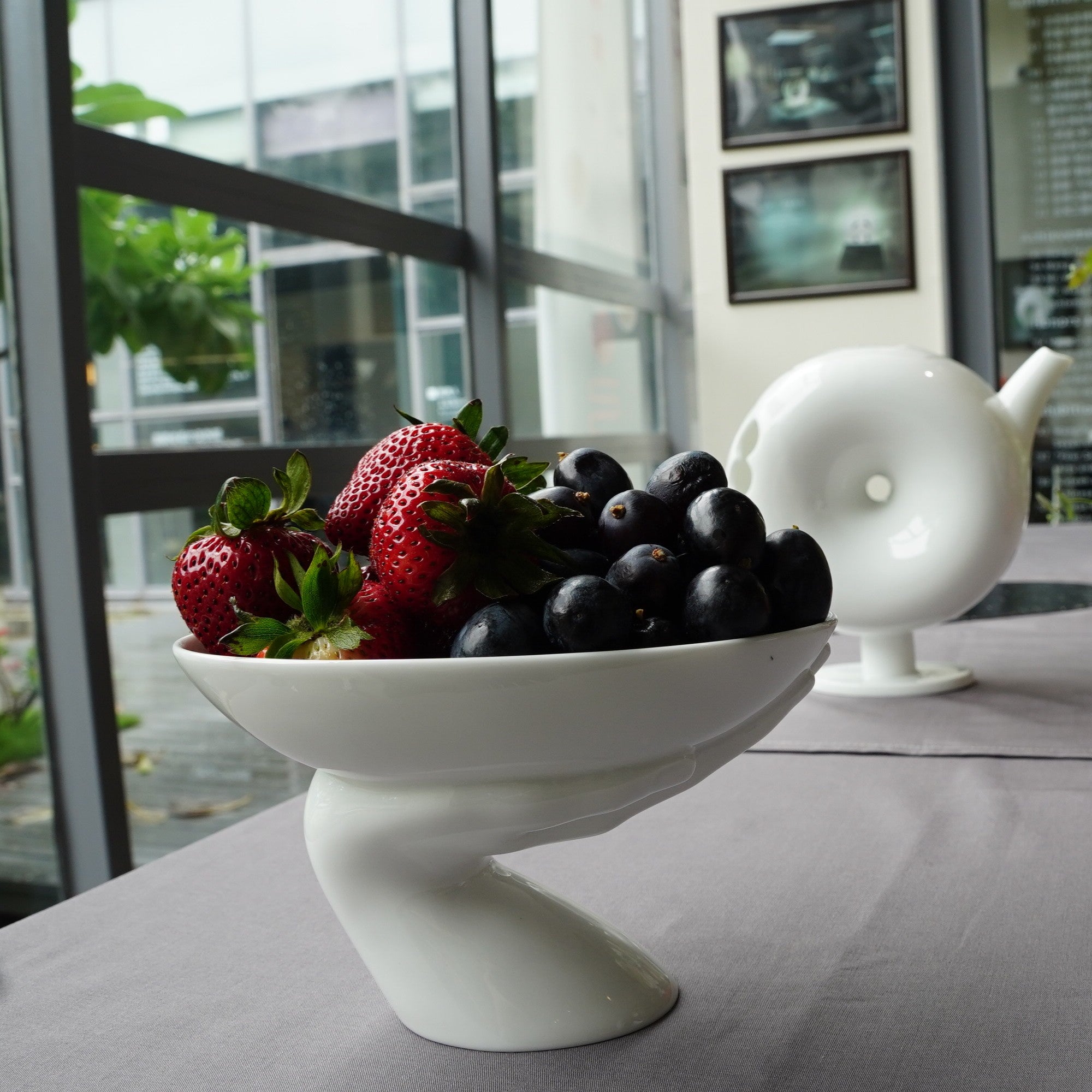 八方新氣 富貴吉祥 陶瓷擺件盤 瓷器擺飾 居家生活