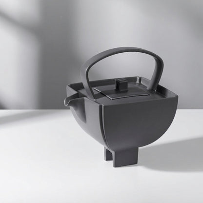 四季 造形壺 八方新氣 霧面灰