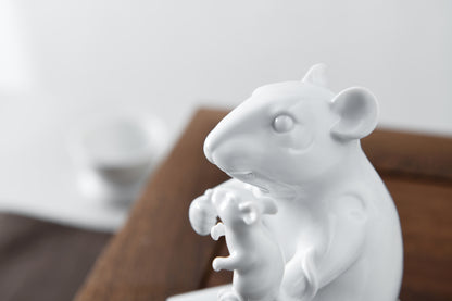 細節照，鼠年成雙成對擺飾，《數一數二》傳遞友誼、肯定與成就祝福