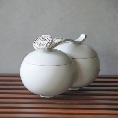 八方新氣《圓滿》精品瓷器禮盒，圓球設計體現東方極簡美學