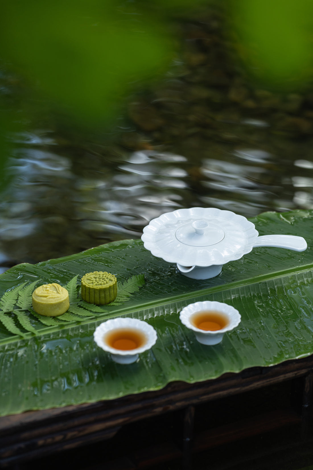 山水情深瓷器茶具組