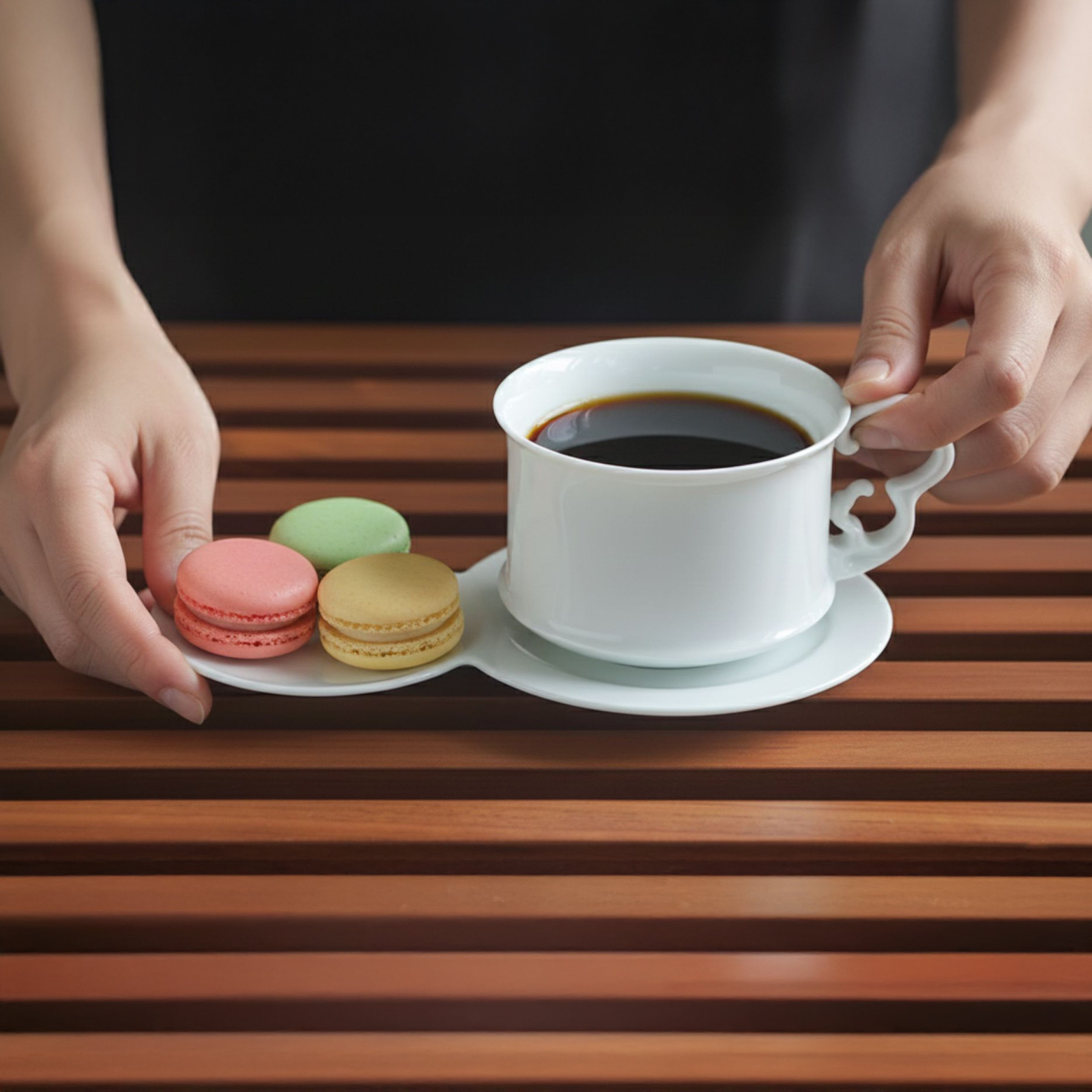 海洋 咖啡杯組 八方新氣白瓷器 茶具茶杯 咖啡杯盤組 送禮 杯子 把手 白色 杯盤組 白 瓷 居家生活 餐具