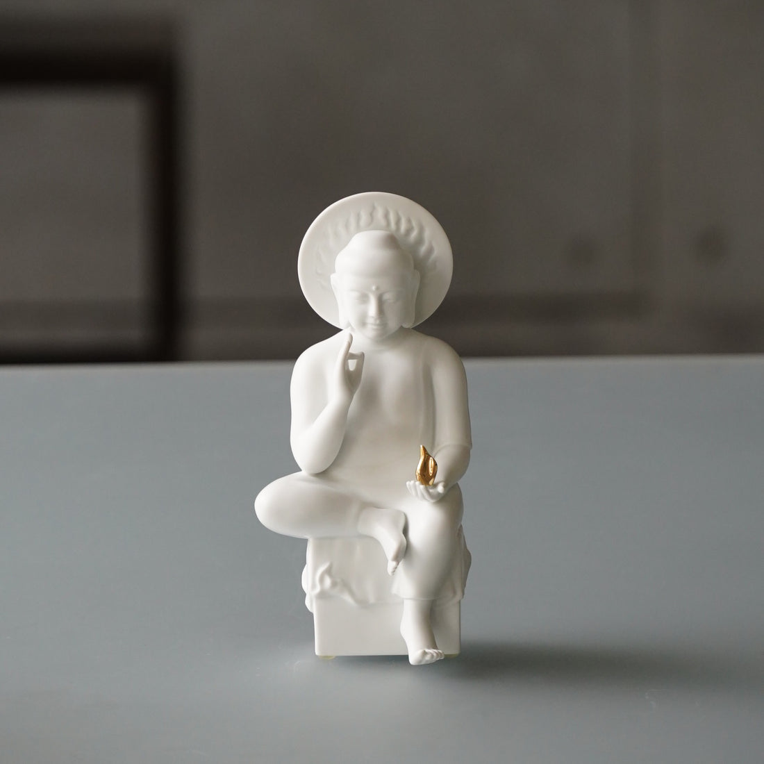 八方新氣 光明智慧 瓷器 佛像 擺飾 瓷偶 白瓷