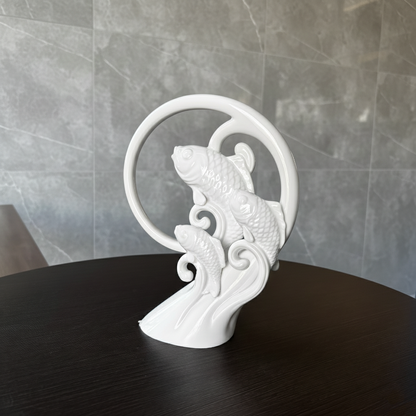 八方新氣 合作無間 魚 陶瓷 擺飾 禮物 禮盒 居家擺飾 居家生活