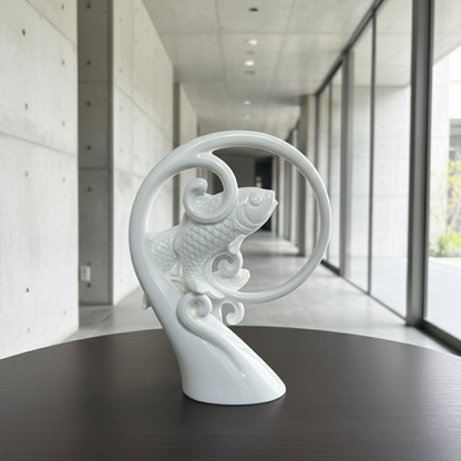 八方新氣 合作無間 魚 陶瓷 擺飾 禮物 禮盒 居家擺飾 居家生活