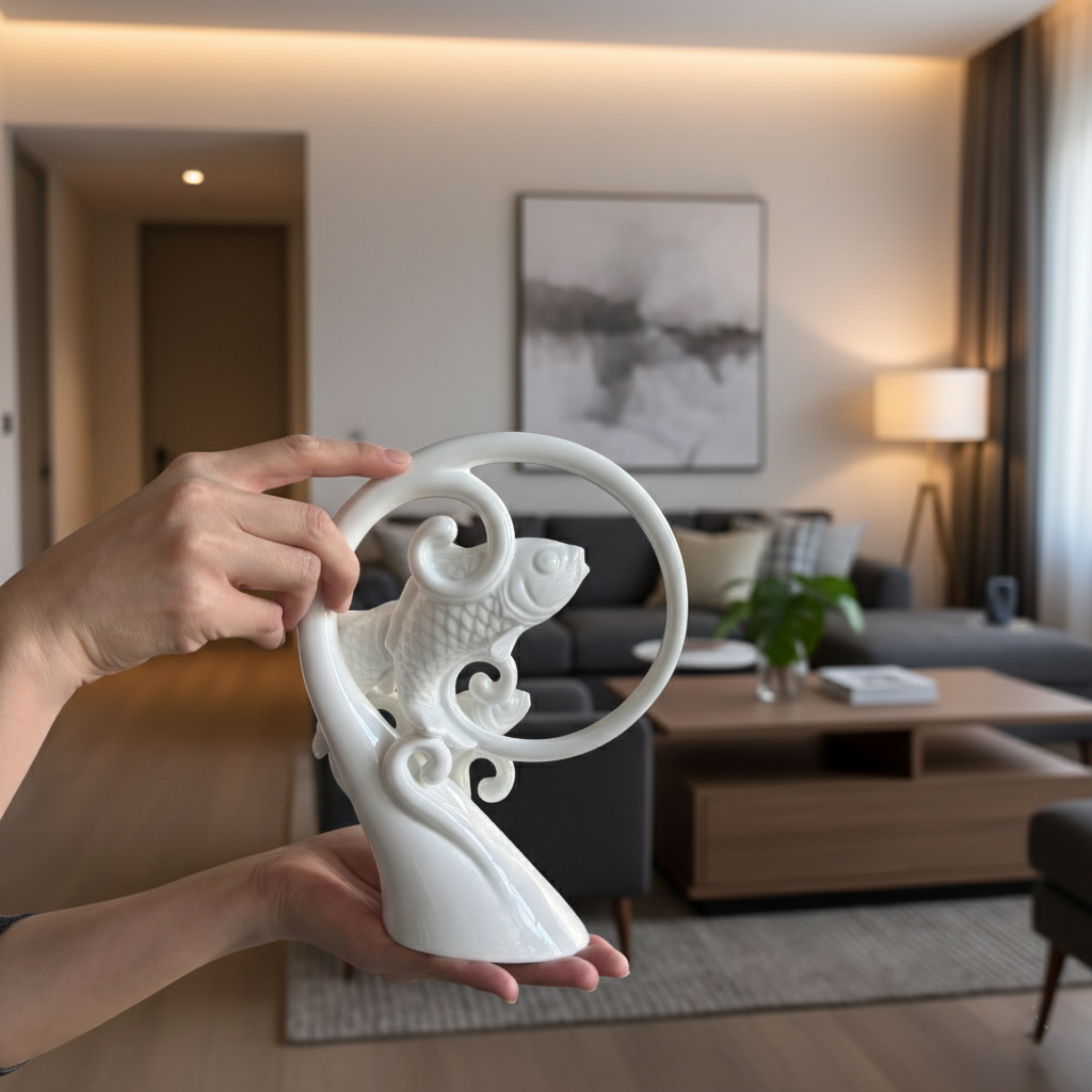 八方新氣 合作無間 魚 陶瓷 擺飾 禮物 禮盒 居家擺飾 居家生活