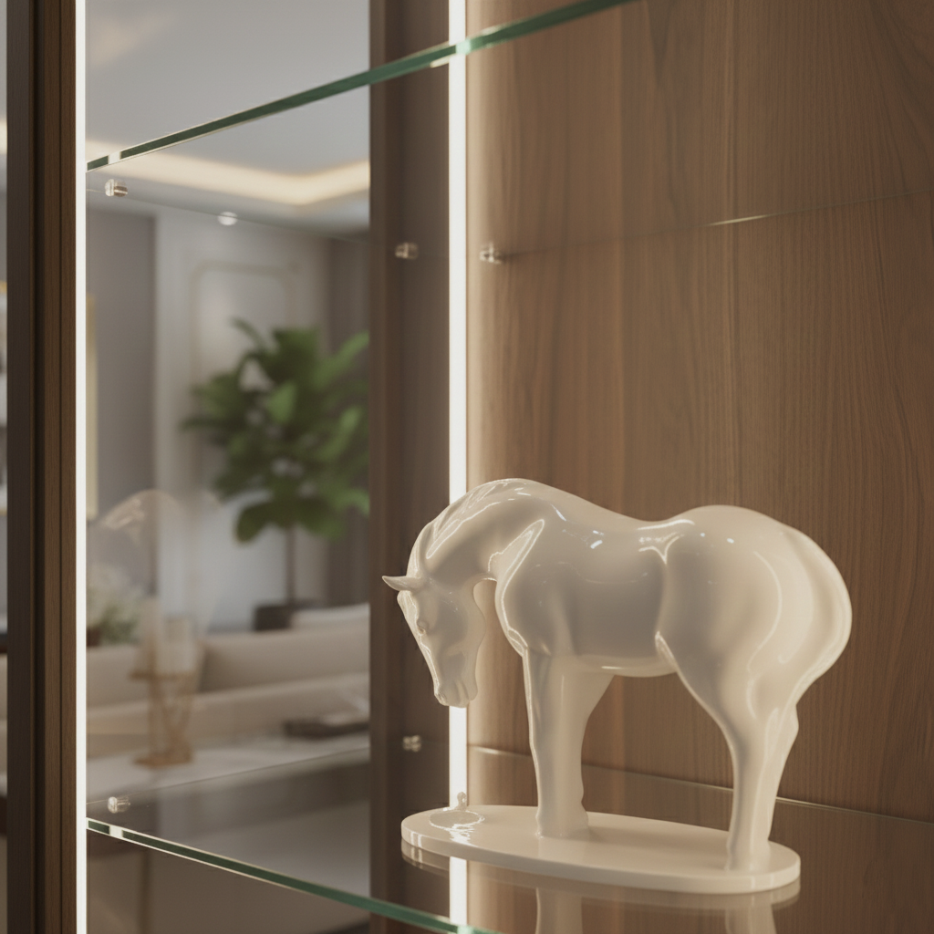 居家生活 藝術擺飾 白瓷 馬年禮品 飲口思源 八方新氣