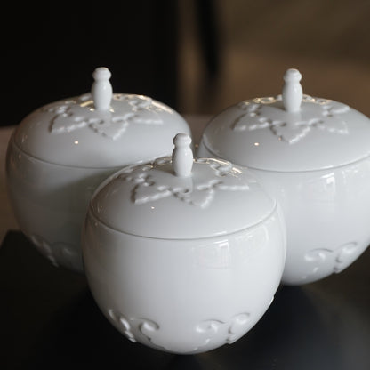 喜相逢 白瓷瓜果盒 居家生活 八方新氣 年節擺飾 企業禮贈 新年禮物 長輩送禮 送禮首選