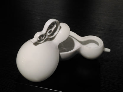 八方新氣 相依 收納盒 瓷器 送禮 糖果盒 珠寶盒 白瓷 家飾品 居家生活