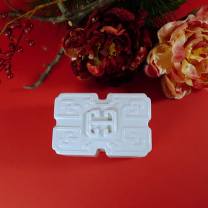 八方新氣 瓷器 送禮 吉壽年年 陶瓷 禮盒 瓷盒 收納盒 白瓷 擺飾 禮物 糖果盒 瓜果盒 珠寶盒 家居生活