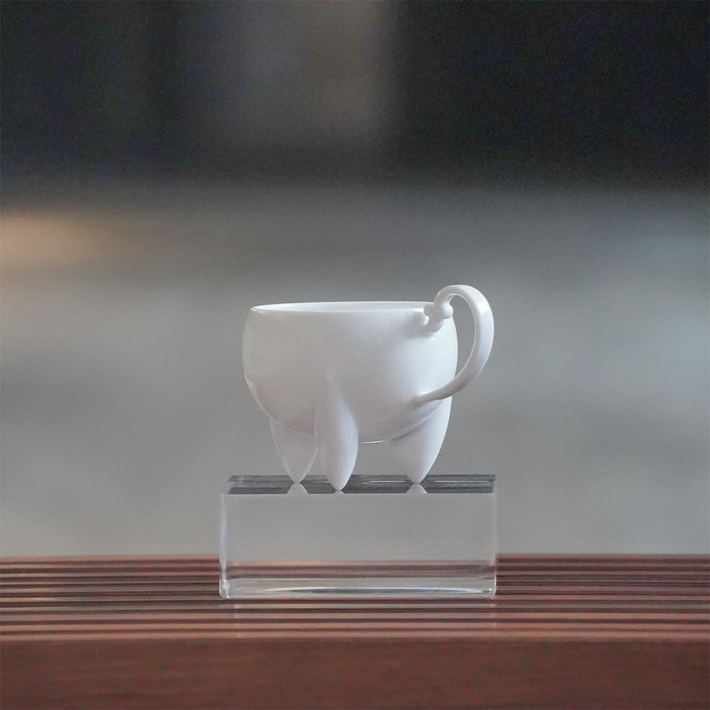 八方新氣 荷花 王俠軍 茶具組 茶器 咖啡杯 杯子款式 造形杯 白瓷藝術