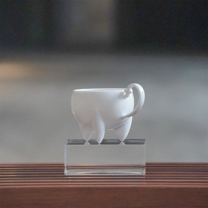 八方新氣 荷花 王俠軍 茶具組 茶器 咖啡杯 杯子款式 造形杯 白瓷藝術