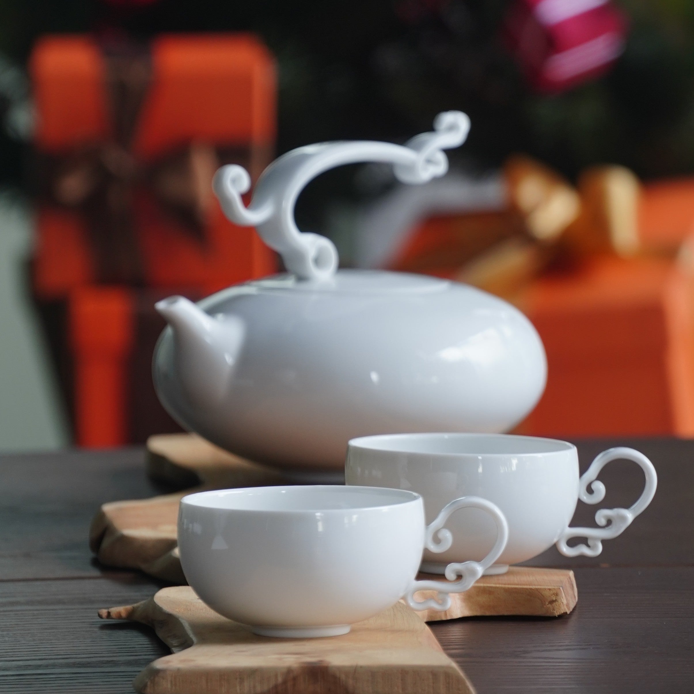 八方新氣 悠揚 壺杯組 白瓷 茶壺 茶具 茶器 咖啡壺 家居生活 餐具