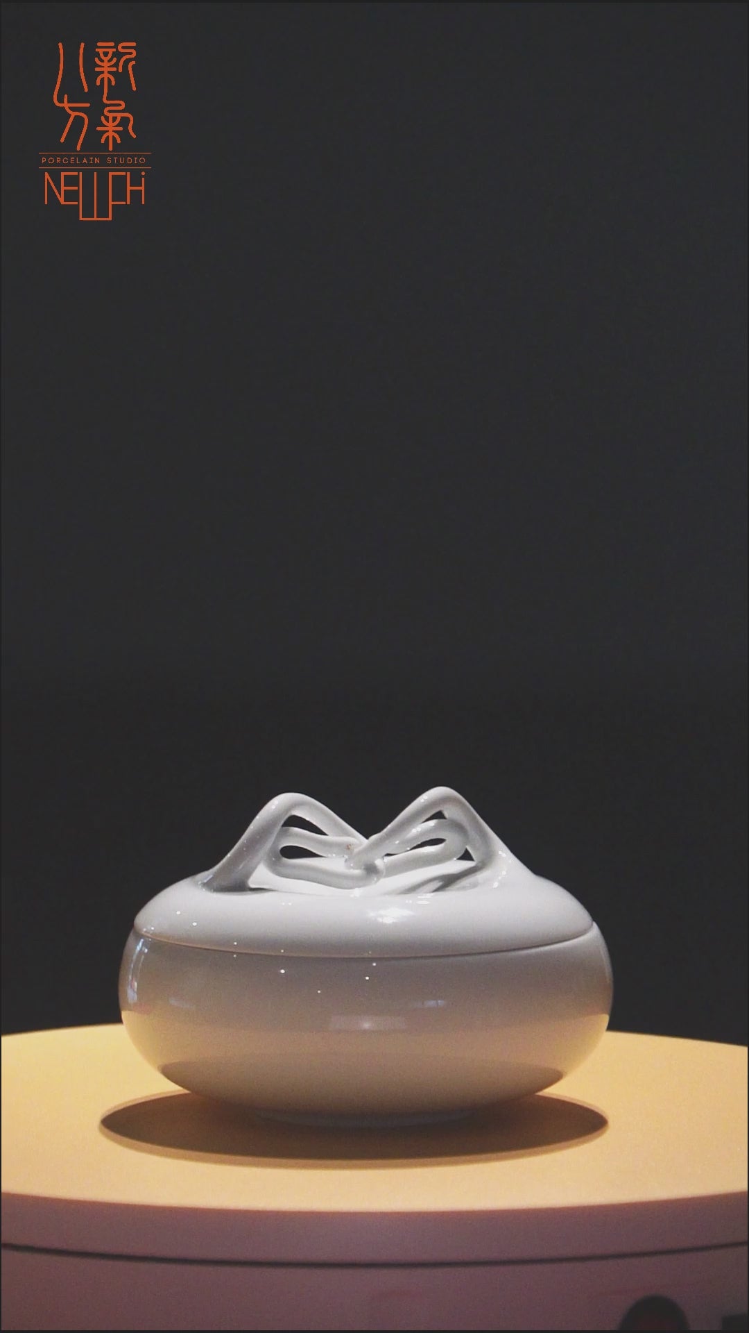 結好圓 蛇年生肖 瓷盒