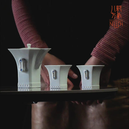 八方新氣 明珠在握 茶具 茶器 咖啡杯 瓷器 壺 白瓷 王俠軍 