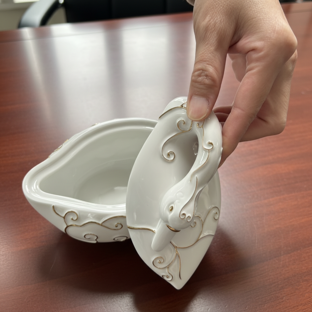 珍愛 瓷盒 居家生活 飾品盒 八方新氣