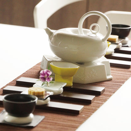 圓好夢 廚房餐桌 茶杯 茶壺 杯壺 荼具 白瓷 王俠軍 八方新氣