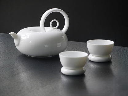 圓好夢 廚房餐桌 茶杯 茶壺 杯壺 荼具 白瓷 王俠軍 八方新氣