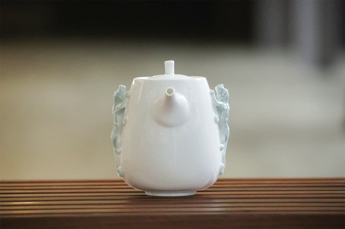 八方新氣 現代瓷器 龍造型 登高 茶壺 企業高升送禮推薦 茶器 茶具組 