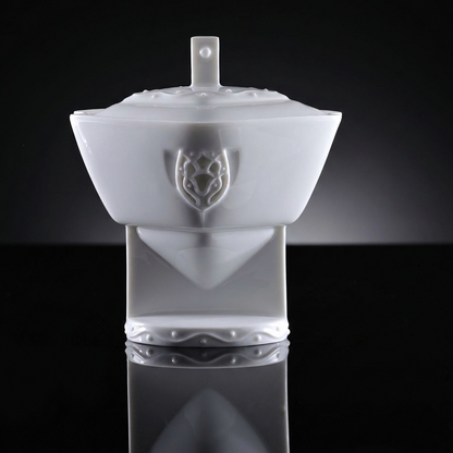 八方新氣 花祭 陶瓷 茶杯 蓋杯 瓷器 白瓷 咖啡杯 造形杯