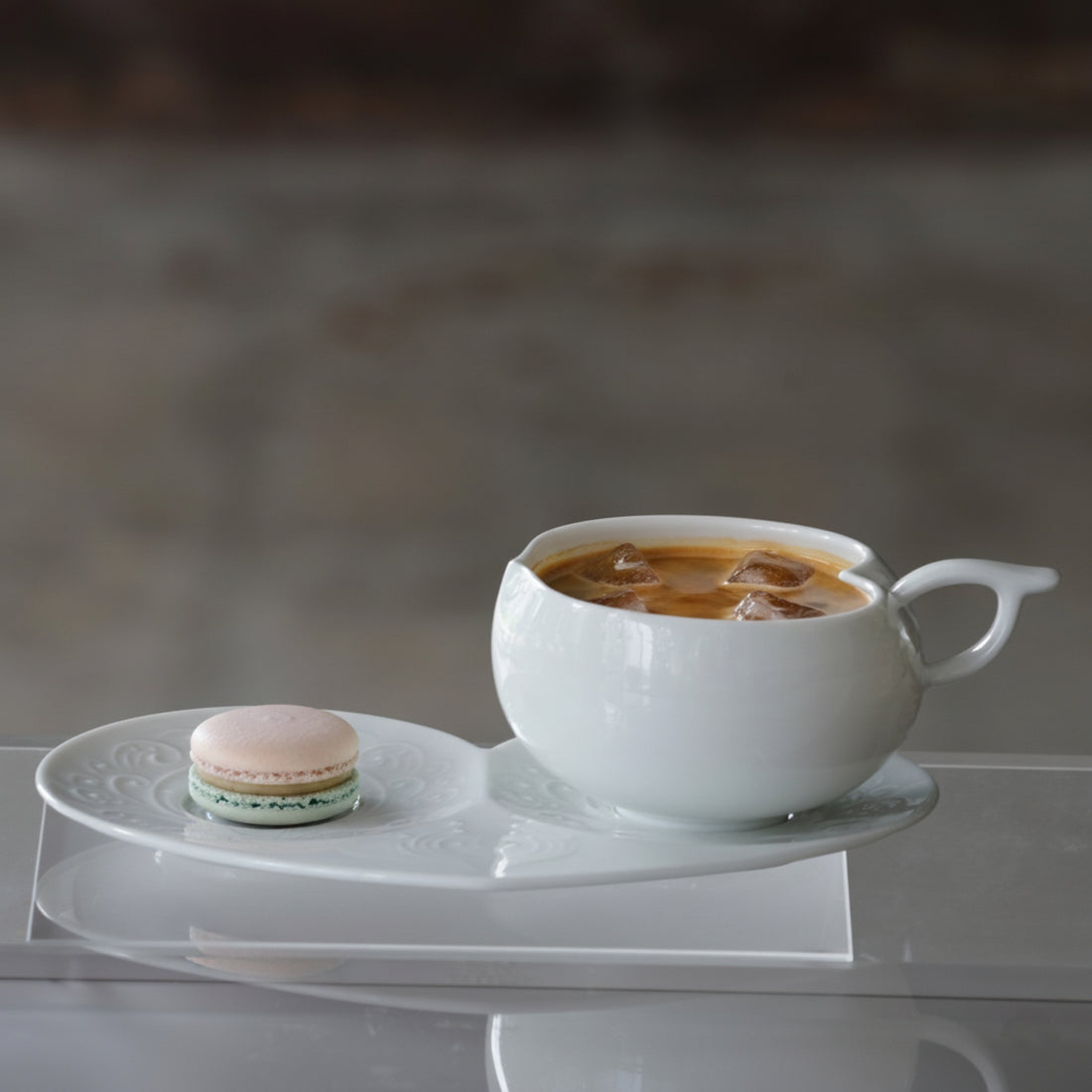 一心一意心形瓷杯盤組，NewChi Porcelain 精緻設計，適合品茶與居家儀式感生活
