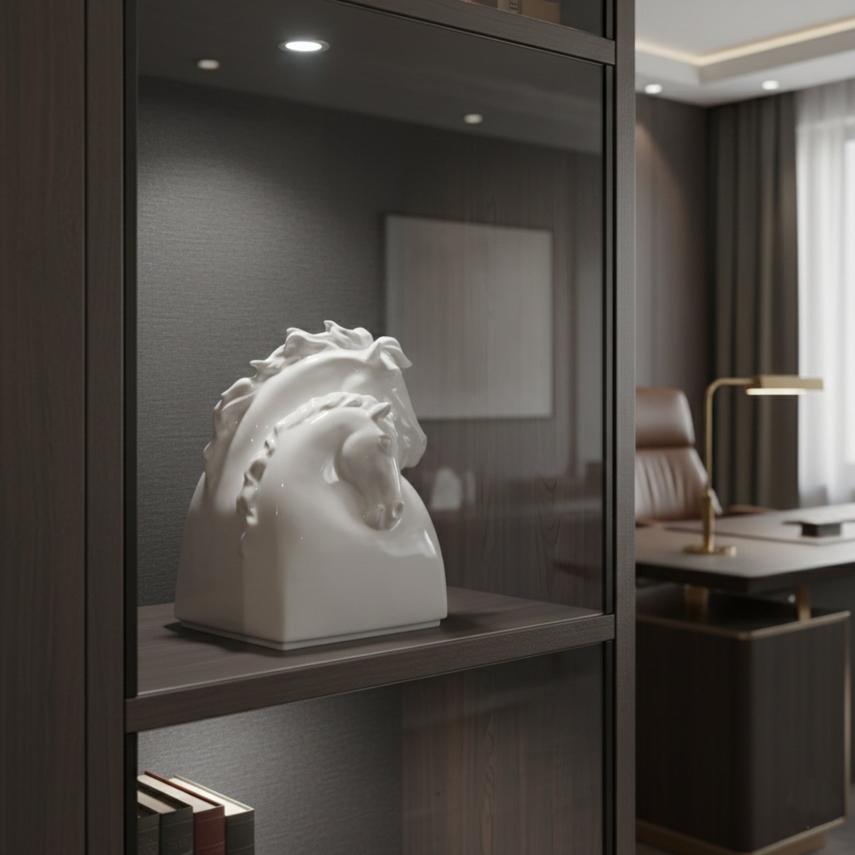 八方新氣《有情》雙馬肖像瓷偶，象徵友誼與共同前行 居家生活