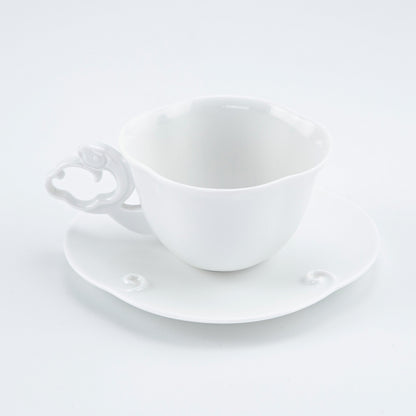 八方新氣 瓷器 茶具 茶杯 咖啡杯 送禮 杯子 把手 白色 造形杯子 杯子款式