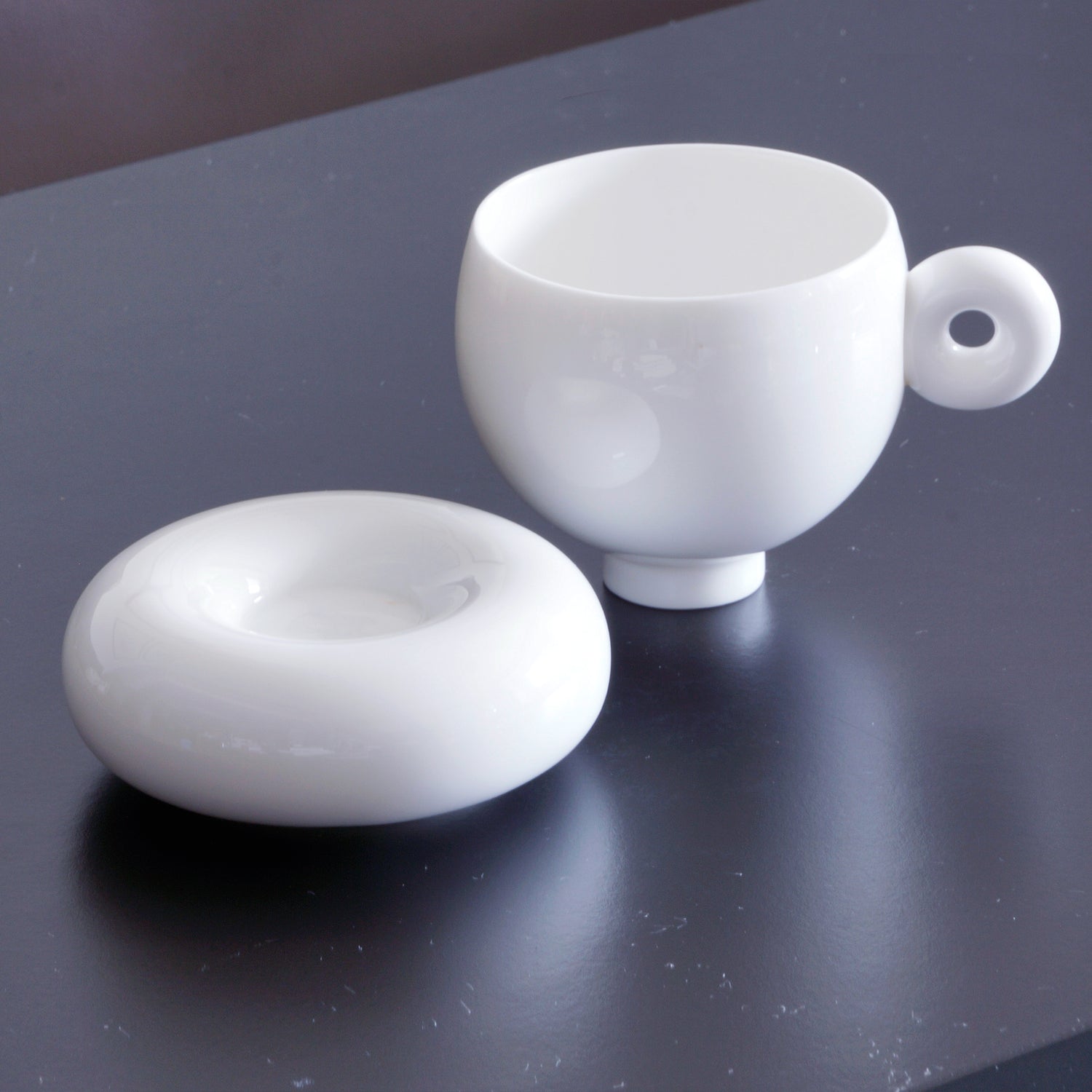 八方新氣 杯具 日蝕 杯子 圓形 胖胖杯 陶瓷杯 咖啡杯 造形杯 茶具 茶器