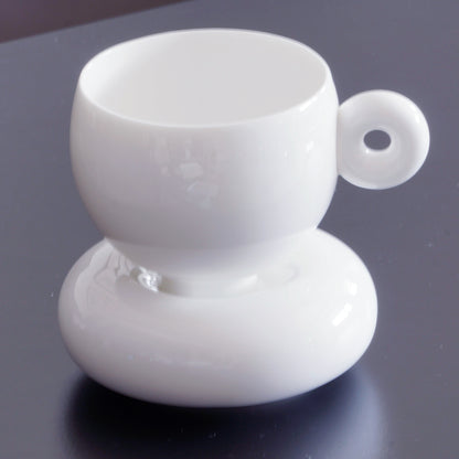八方新氣 杯具 日蝕 杯子 圓形 胖胖杯 陶瓷杯 咖啡杯 造形杯 茶具 茶器