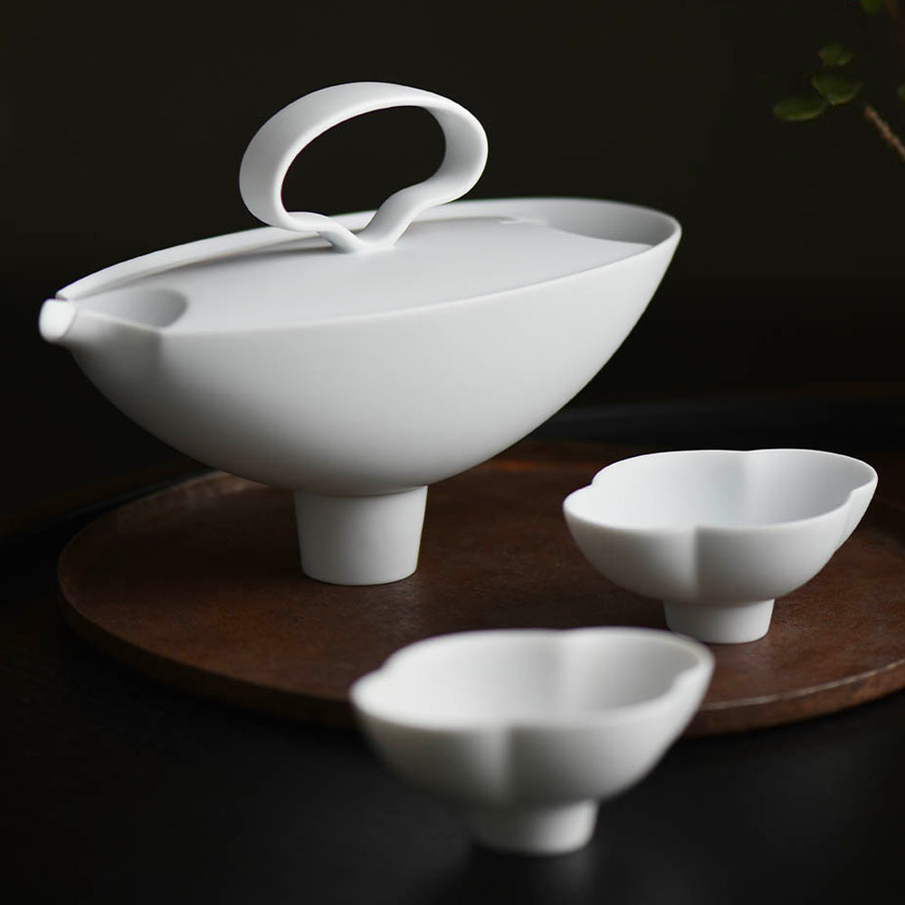 八方新氣 藝術瓷器 王俠軍 浮雲 杯子 茶具 壺 提把 行雲