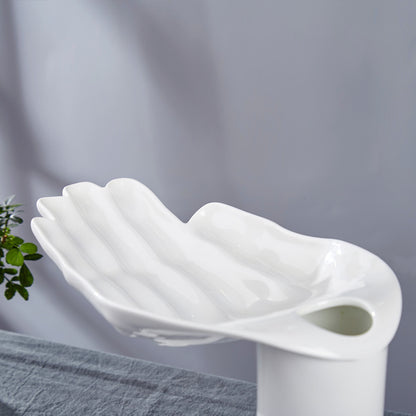 八方新氣 瓷器 托福 陶瓷擺件 水果器皿 王俠軍 水果盤 花架 花瓶 花器 造形花瓶 